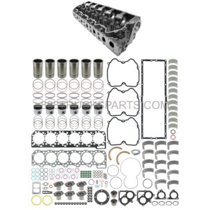 CAT C15 Single Turbo Inframe Kit With Cylinder Head