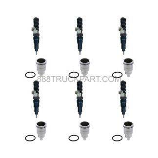 Volvo D13 85144092 OEM Fuel Injector 6 Pack